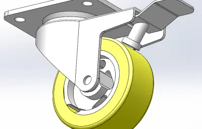 五寸小脚轮 5寸刹车脚轮 5寸动脚轮