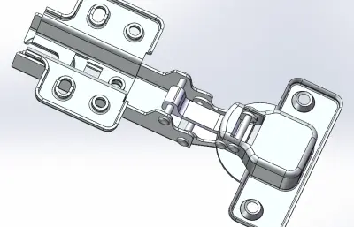 全盖直弯门铰合页