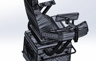 机床控制操作椅