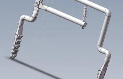 手用砖夹solidworks模型