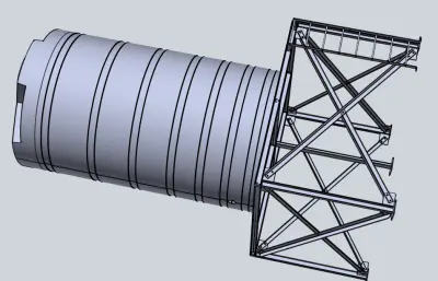 大型水箱step模型