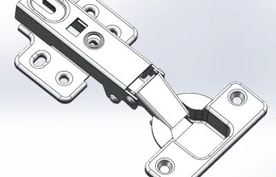 全盖直弯门铰合页