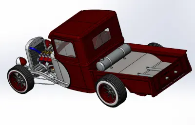 Hotrod改装型皮卡车