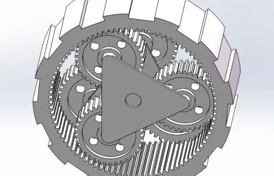 行星齿轮solidworks模型