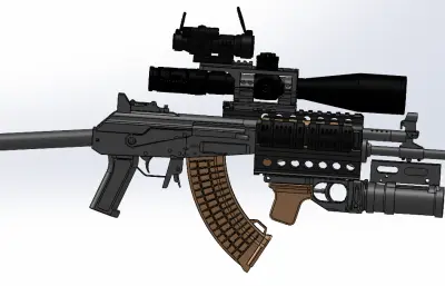 RK-62突击步枪玩具