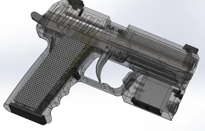 USP45通用自动装填手枪道具