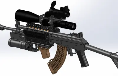 RK-62突击步枪玩具