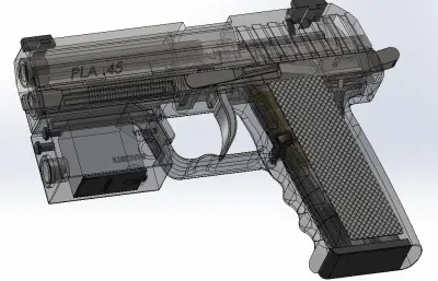 USP45通用自动装填手枪道具