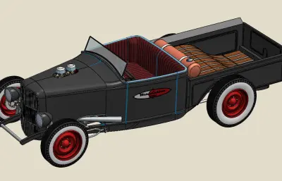 皮卡车 老爷车