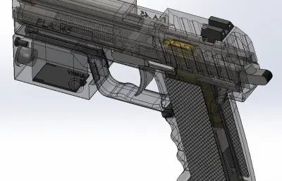 USP45通用自动装填手枪道具