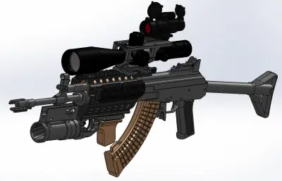 RK-62突击步枪玩具