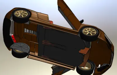 奥迪R8跑车