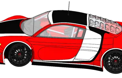 奥迪R8 LMS赛车