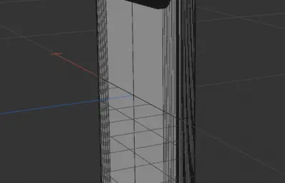 小米红米REDMI K90 Max手机外壳C4D,KEYSHOT手机模型