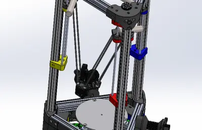 MPDELTA 200mm双线打印机