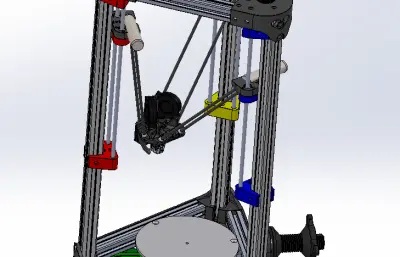 MPDELTA 200mm双线打印机