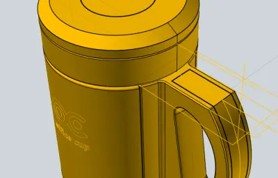 创意杯子模型17