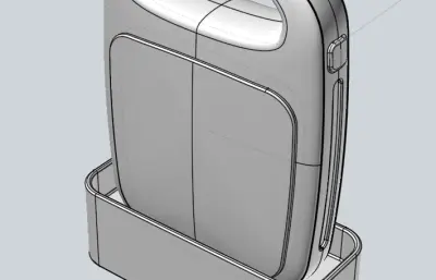 空气净化器外观3D模型