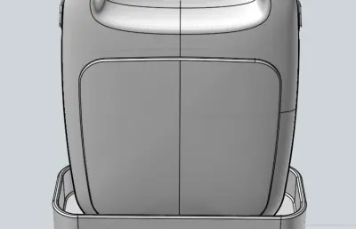 空气净化器外观3D模型