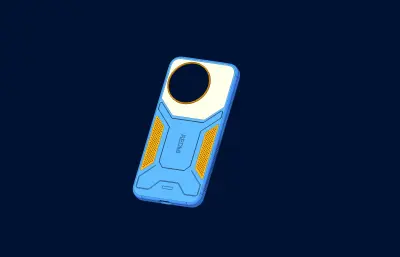 适用于红米K80至尊版的机甲风拼色系手机壳