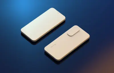 vivo T5 Pro手机3D模型