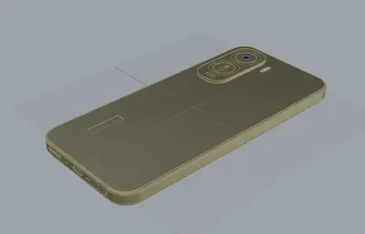 vivo T5 Pro手机3D模型