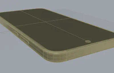 vivo T5 Pro手机3D模型