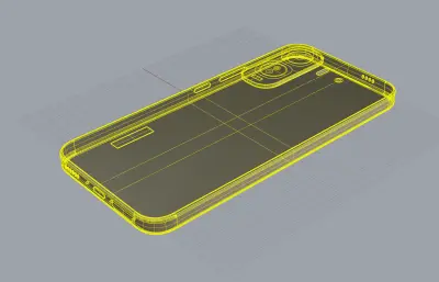 vivo T5 Pro手机3D模型