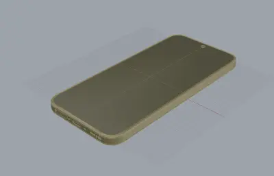 vivo T5 Pro手机3D模型