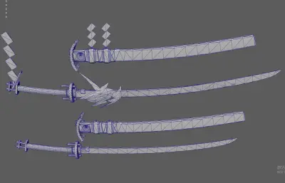 宝刀 机械武士刀 武器道具