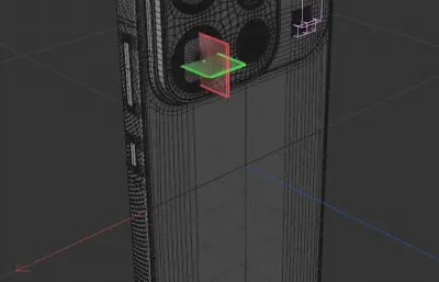 OPPO Find X9s Pro手机外观C4D,KEYSHOT模型