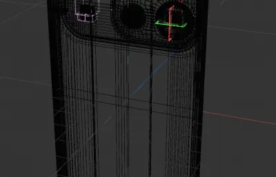 OPPO Find X9s Pro手机外观C4D,KEYSHOT模型