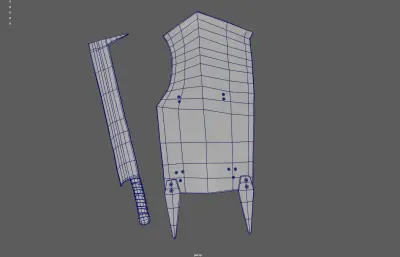 砍刀长刀+盾牌武器 游戏装备