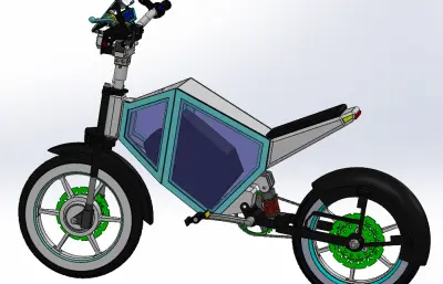 越野摩托车solidworks模型