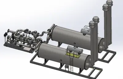红外线加热器测量流量站