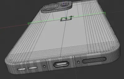 oppo一加 15T手机外壳c4d,keyshot模型
