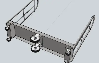 16 X 63 X 11物料推车