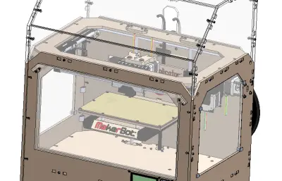 双喷头3D打印机