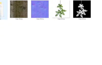 树木 植物 大树柏树