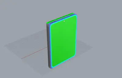 HUAWEI Pura X Max外观模型,c4d,3dm,stp多格式