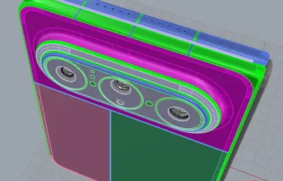 HUAWEI Pura X Max外观模型,c4d,3dm,stp多格式