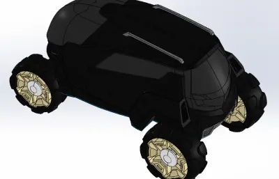 越野概念车stp模型