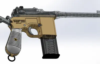 毛瑟C96模型
