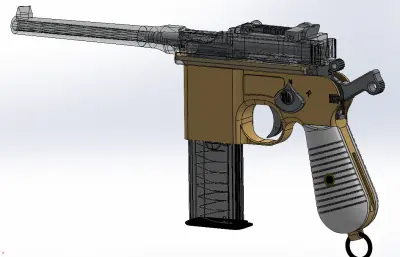 毛瑟C96模型