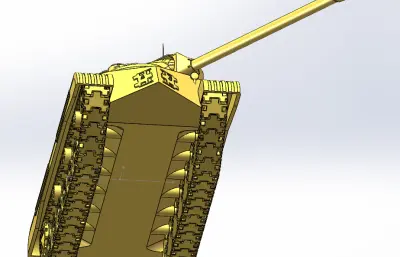 前苏联is-3坦模型