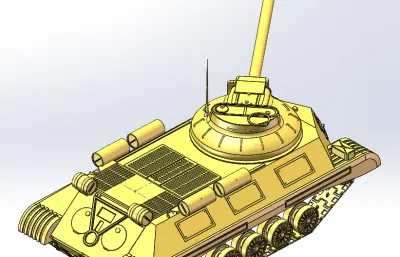 前苏联is-3坦模型