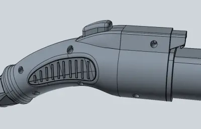 电动汽车充电头模型