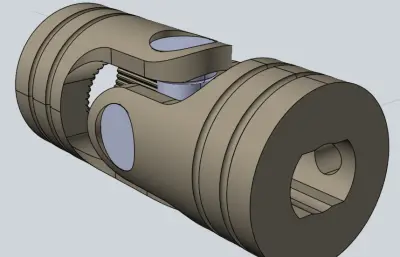 联轴器模型UJ1002