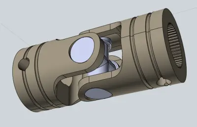 联轴器模型UJ1002