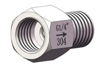 2分内外丝单向阀